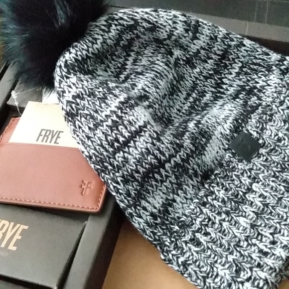 Frye Beanie and Card Case Set - Picture 7 of 8